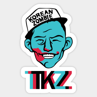 Korean Zombie Sticker